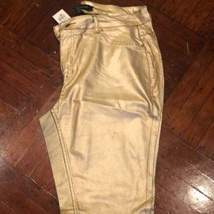 Ashely Stewart Gold Pants